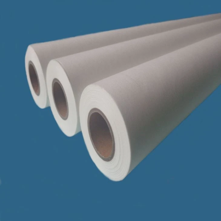 Offset Komori Press Woven Fabric Print Roll